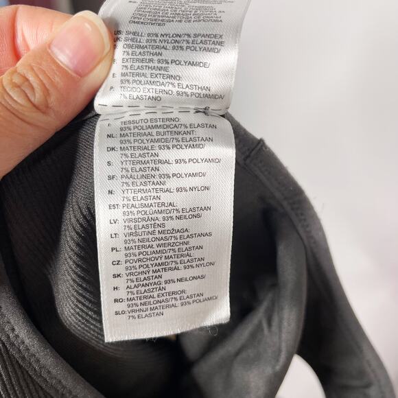 Adidas Stella McCartney XS Charcoal Gray Seamless Racerback Tank Top Scoop Neck - Picture 12 of 14